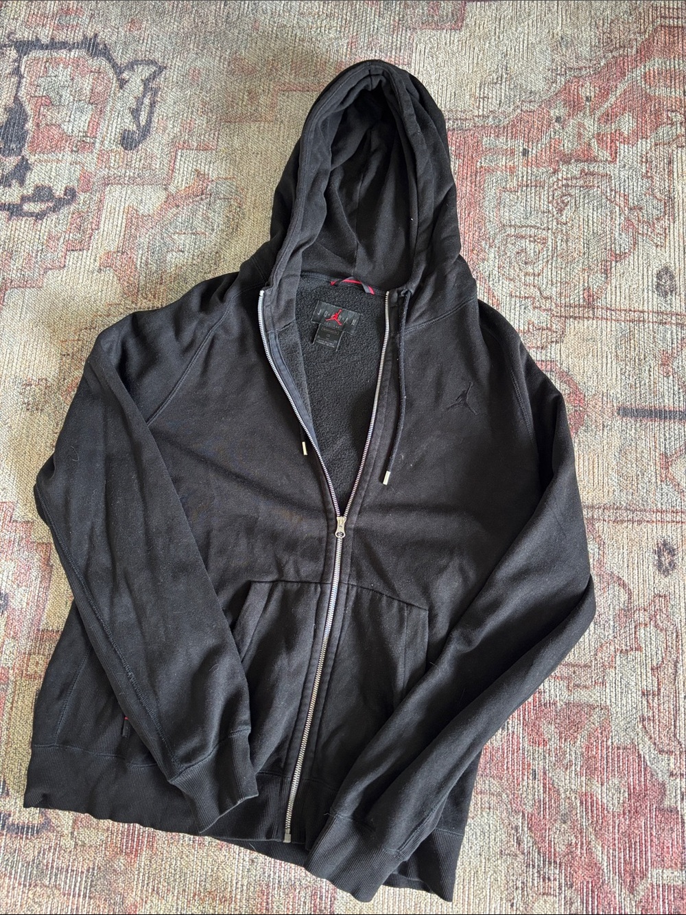 Nike Black Full-Zip Hoodie Sweatshirt